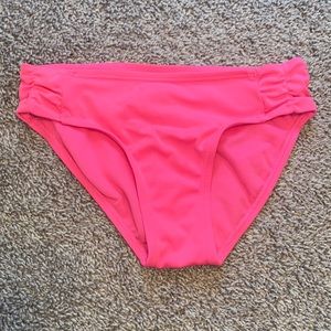 JUSTICE hot pink bikini bottoms